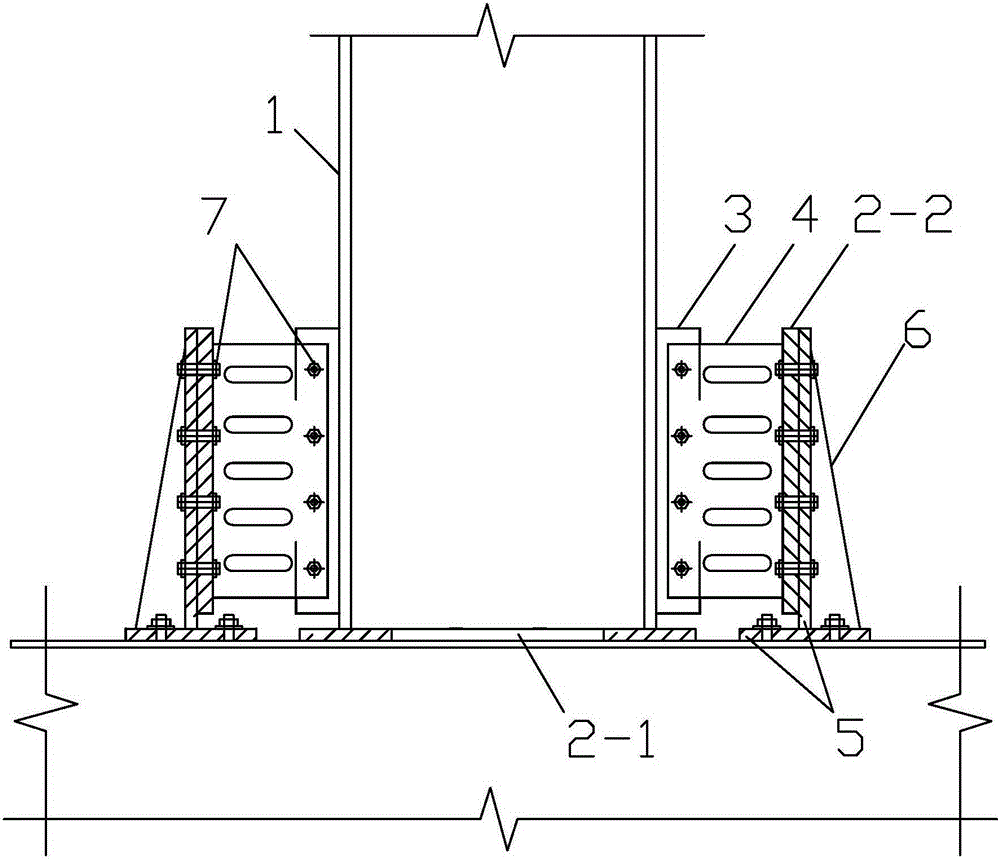 Damage controllable and seismic damage repairable steel column