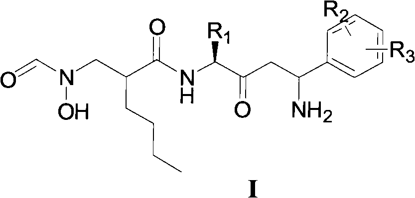 N-formyl hydroxylamine compounds, preparation method, and use thereof