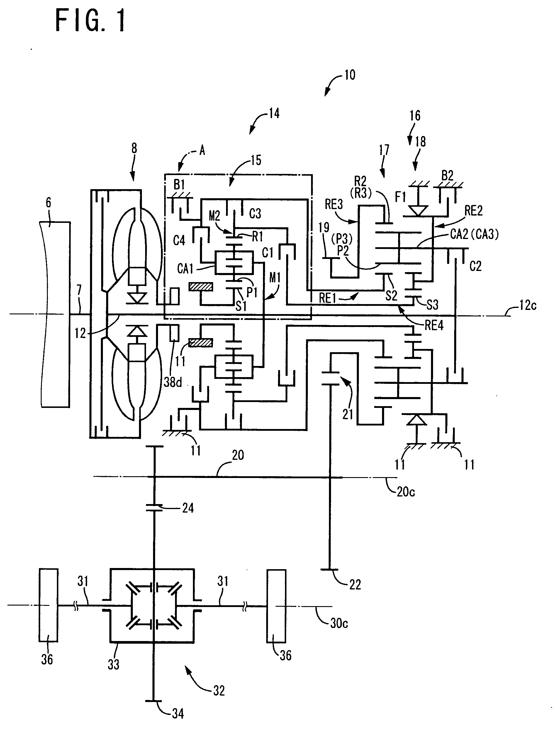 Planetary gear type multistage transmission for vehicle