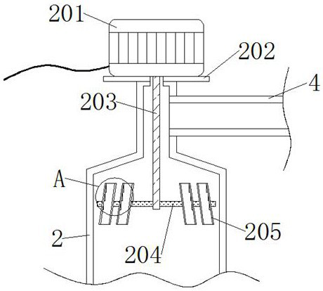 A suction type pneumatic conveying equipment