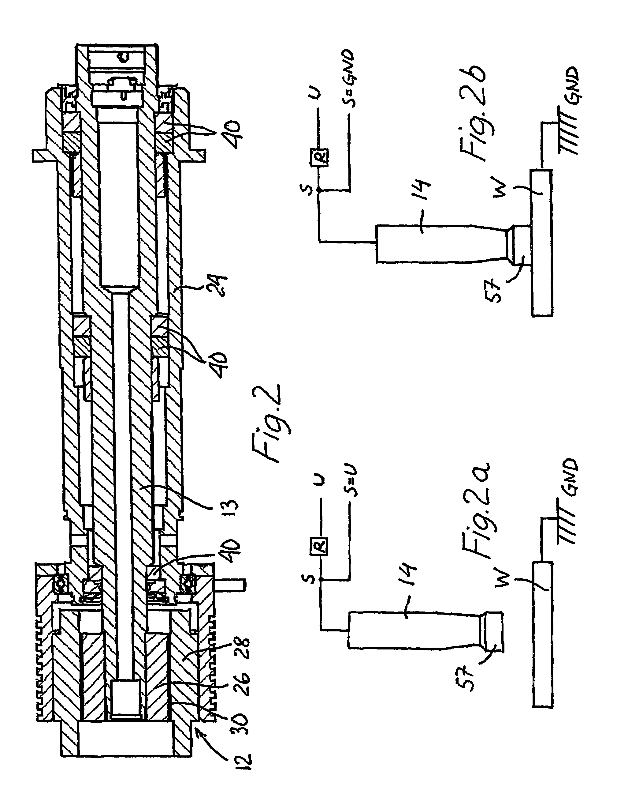 Method and apparatus for measuring a depth of holes in composite-material workpieces being machined by an orbiting cutting tool