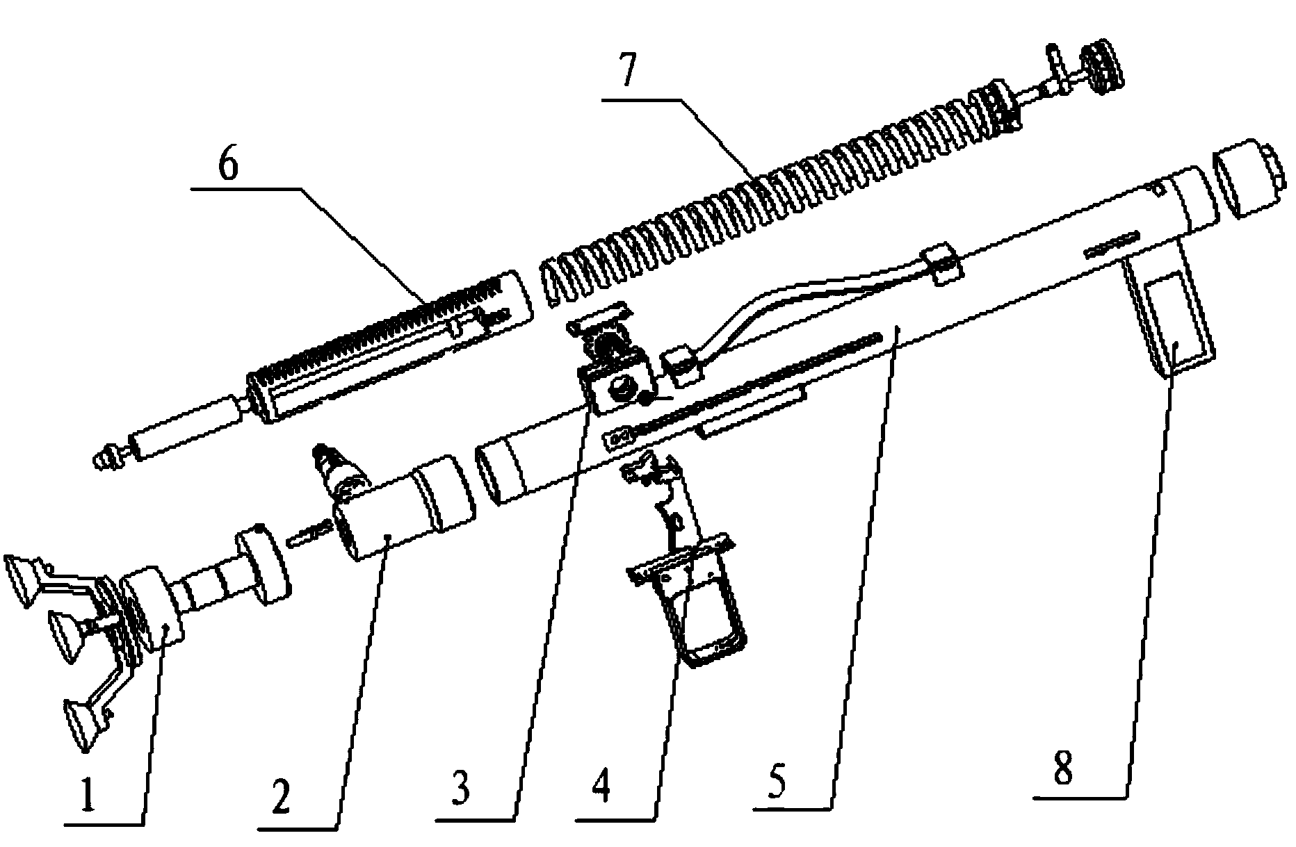 Portable impactor for damage pre-formation and impacting method