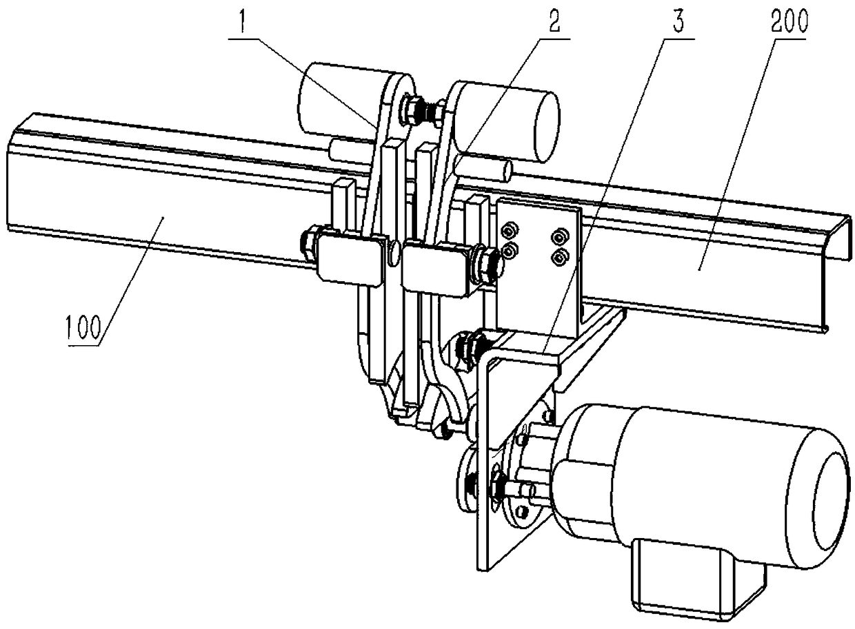 Multilayer shuttle bus layer change safety device