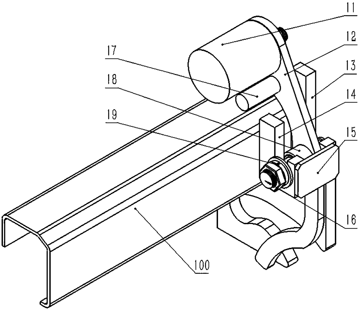 Multilayer shuttle bus layer change safety device