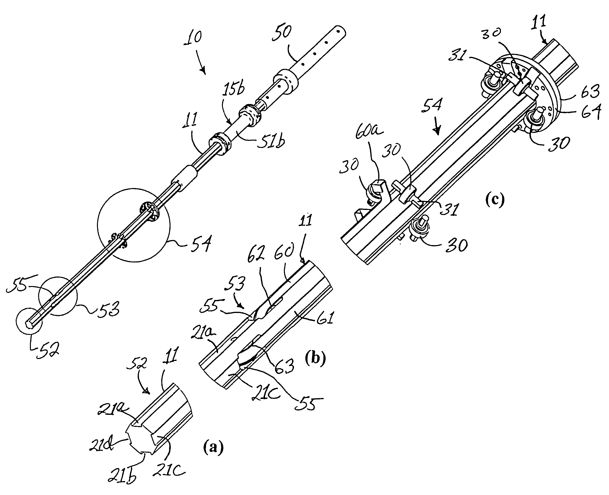 Bar with sliding handgrips for resistance exercise device