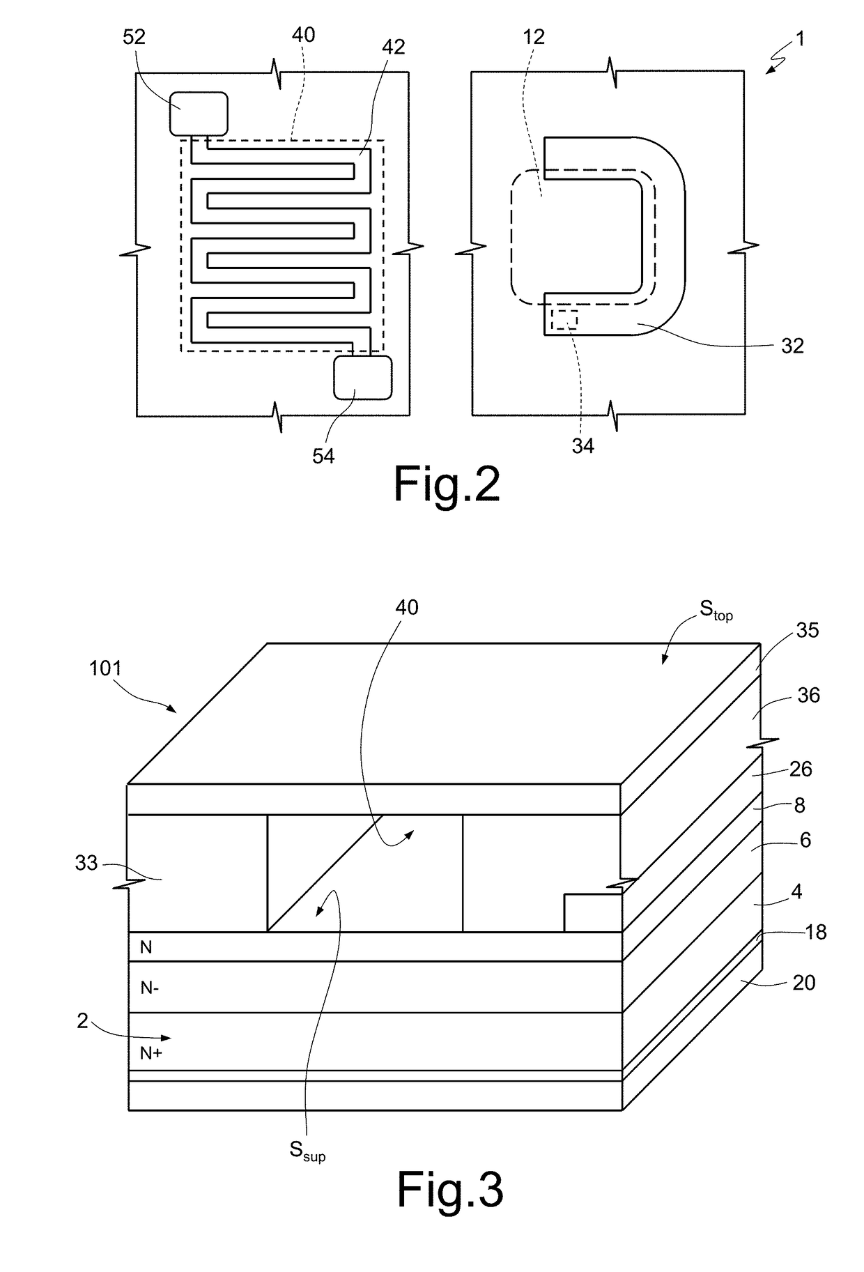 Semiconductor device for detecting ultraviolet and infrared radiation and related manufacturing process