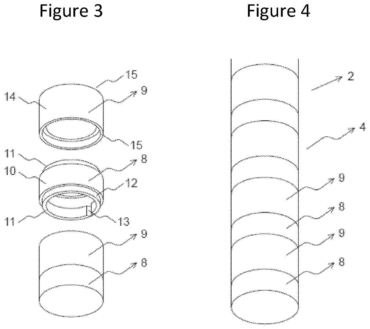 Electrochemical sensor device for measuring the level of the pulp and foam interface inside a flotation cell and/or column, in a flotation process, the configuration of which allows the self-cleaning thereof