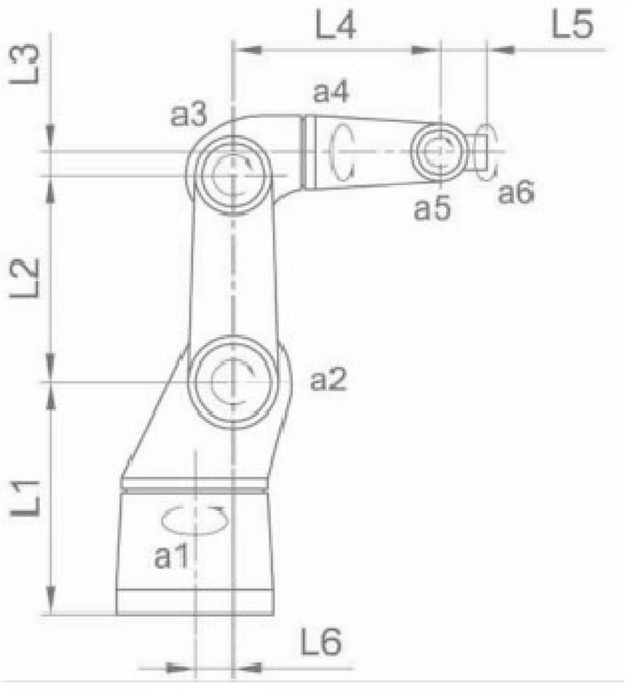 Absolute precision detection method and device of robot and robot