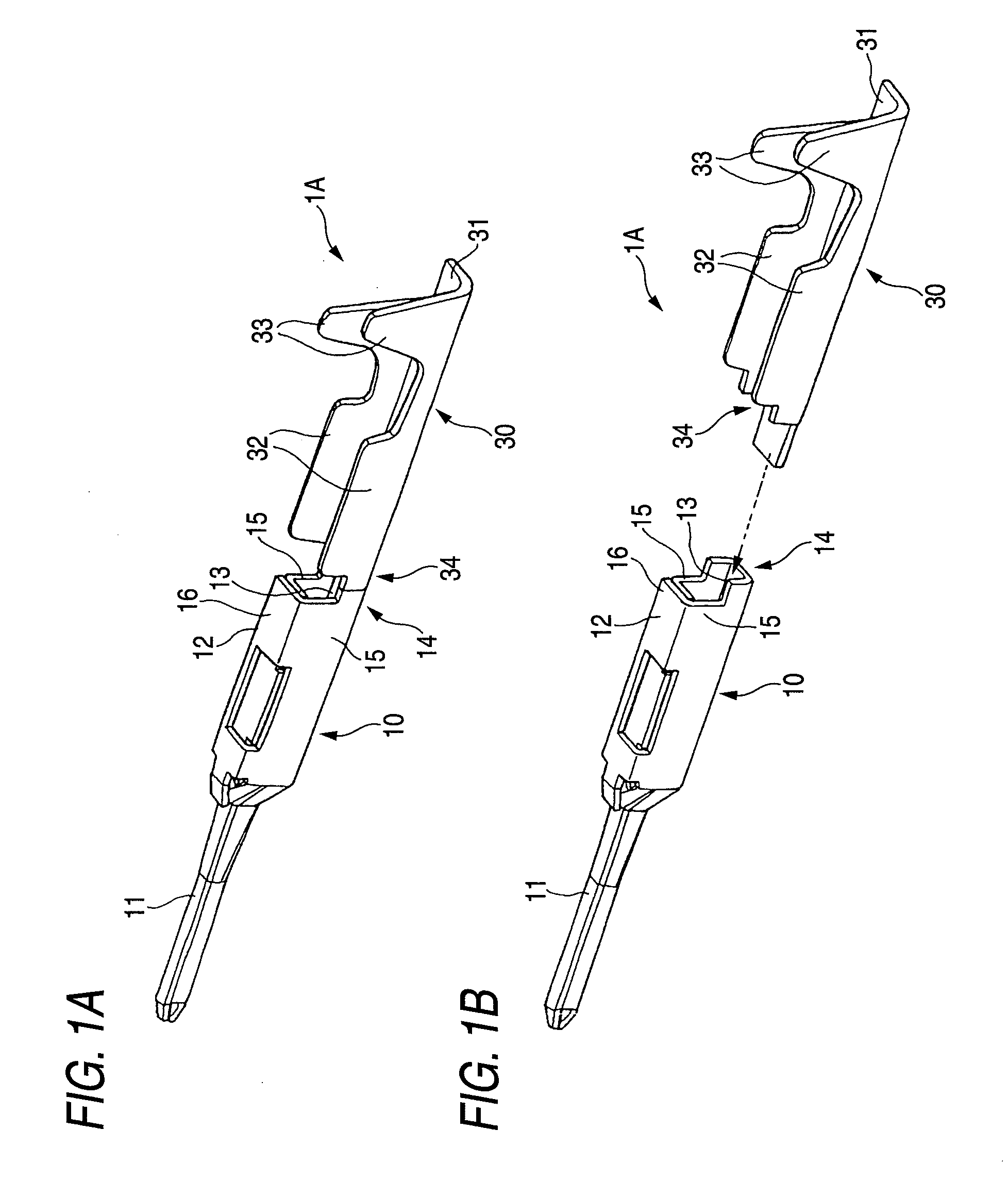 Method for forming a terminal metal and terminal metal formed by the method