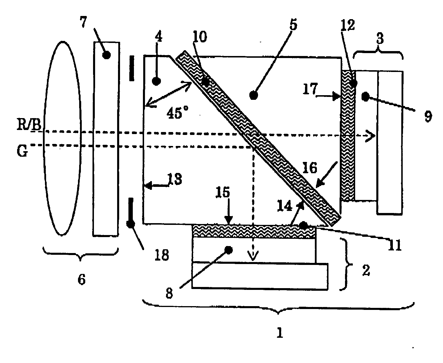 Image pickup apparatus having two image sensors