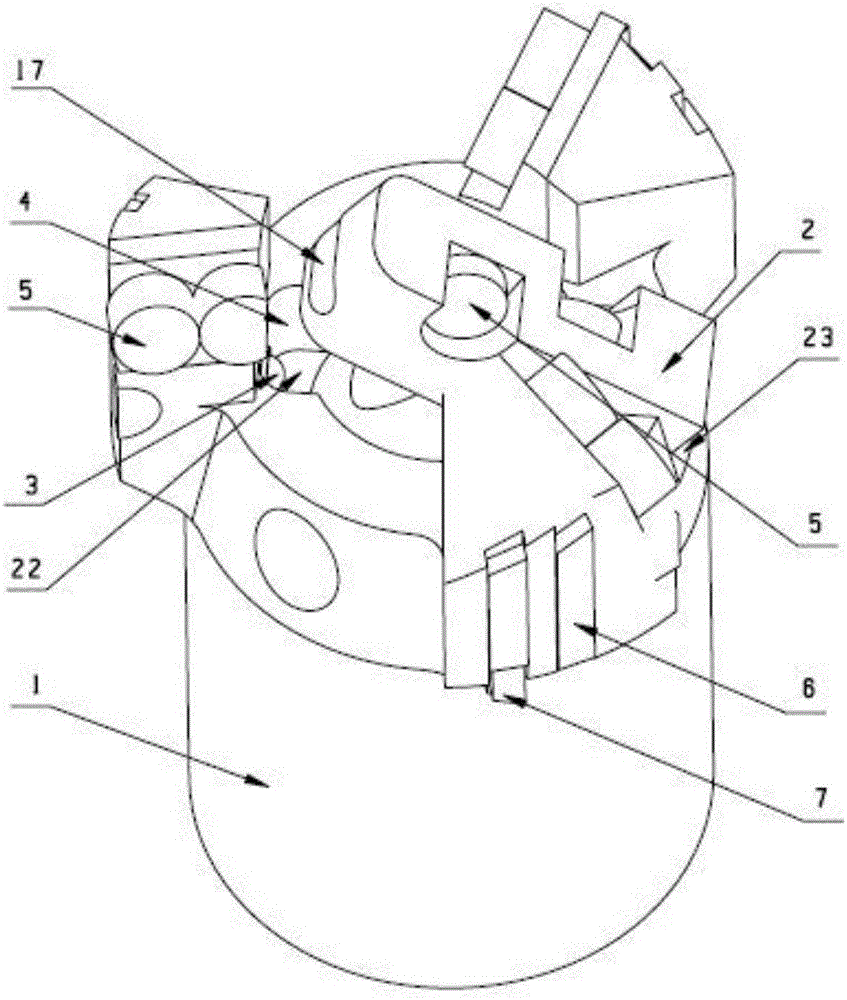 Openable-closeable drill bit