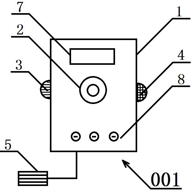 Electric control cabinet safety monitoring alarm system and method