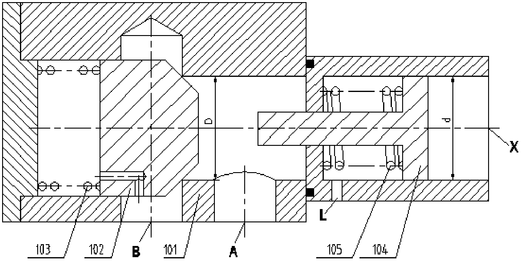 Balanced valve, hydraulic cylinder expansion control loop and crane