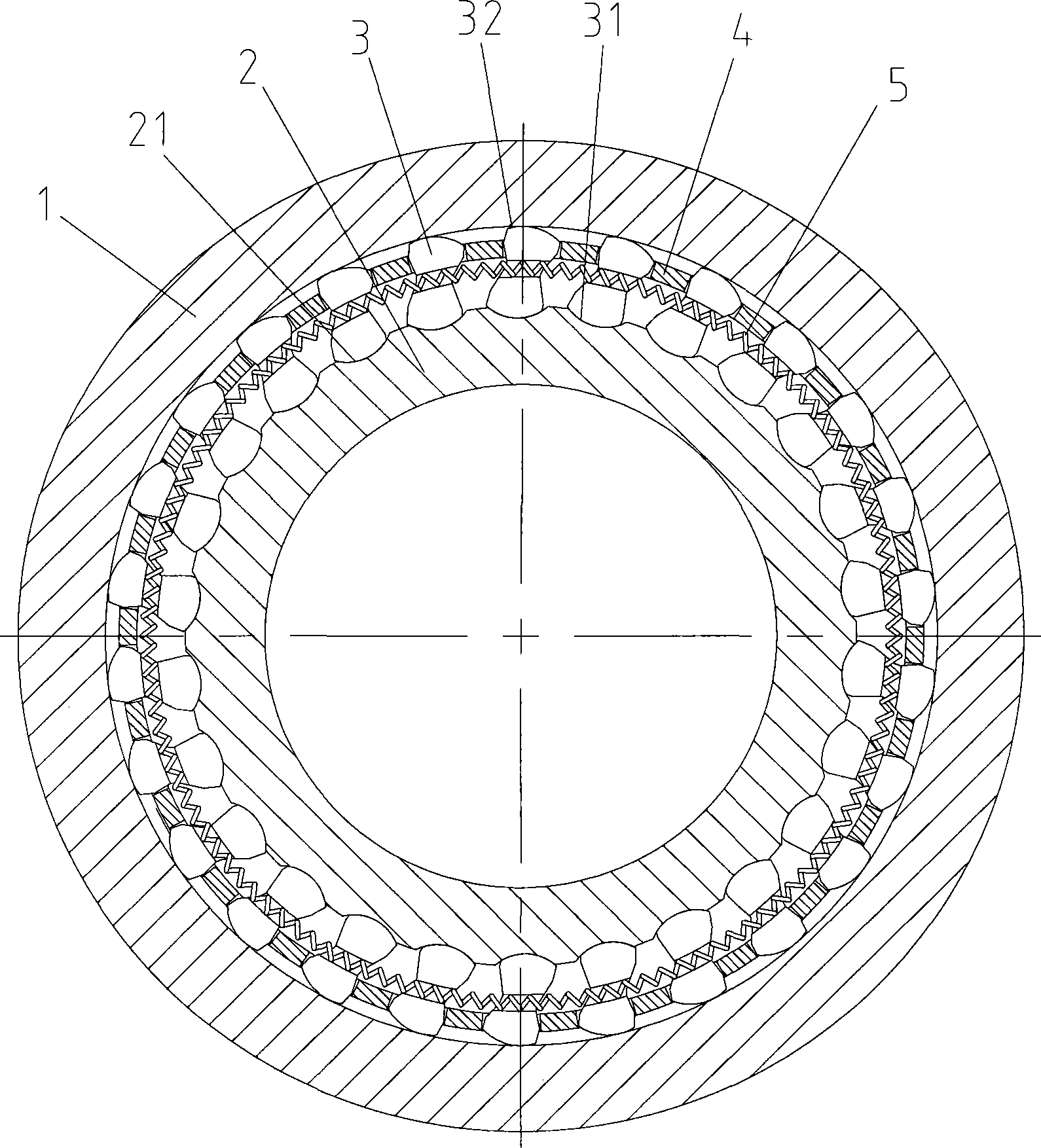 Drive method of hybrid power drive system