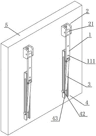 Folding type hand basin