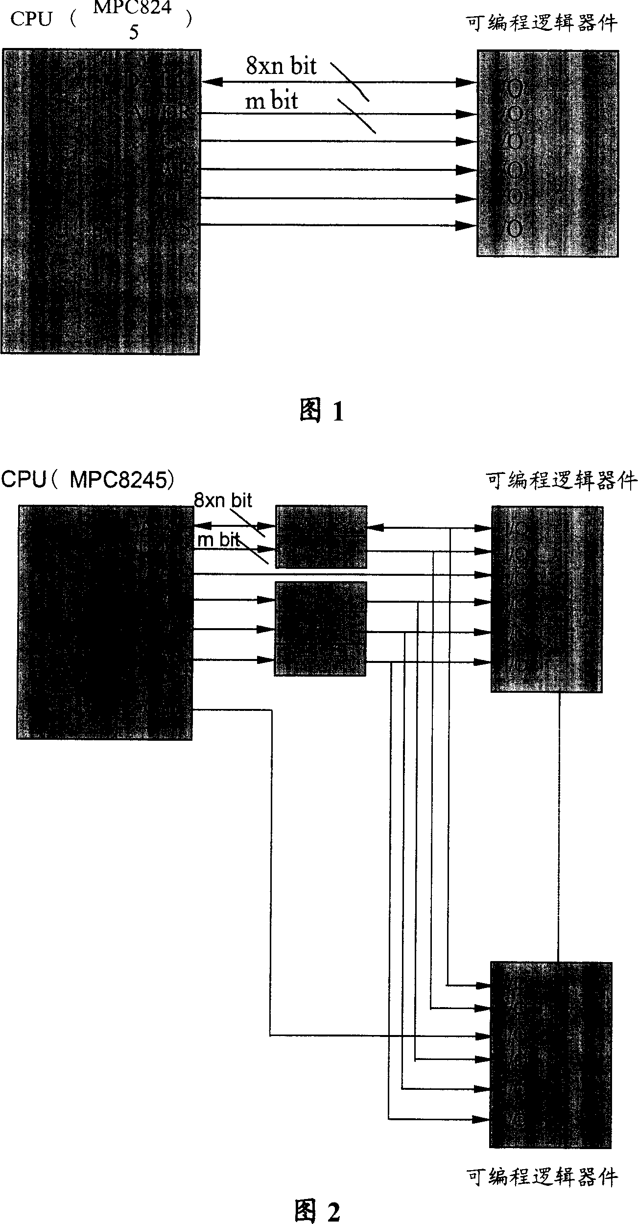 Combined access device and method of controller and multiple programmable logical device