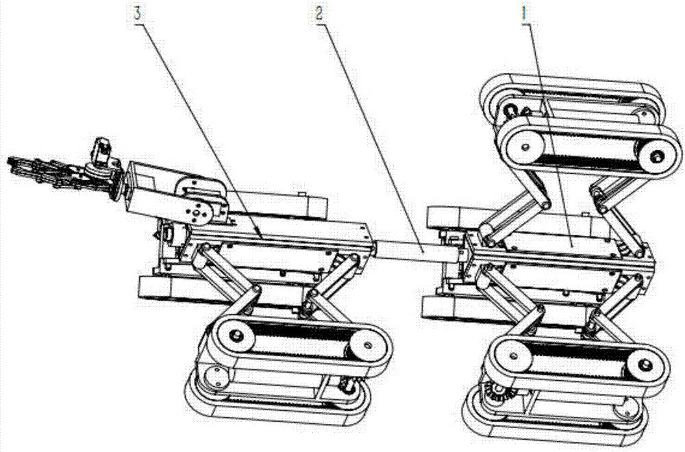 Pipeline robot for detection and cleaning of power station boiler header