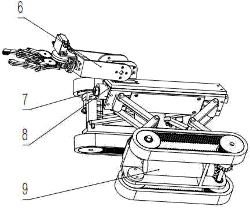 Pipeline robot for detection and cleaning of power station boiler header