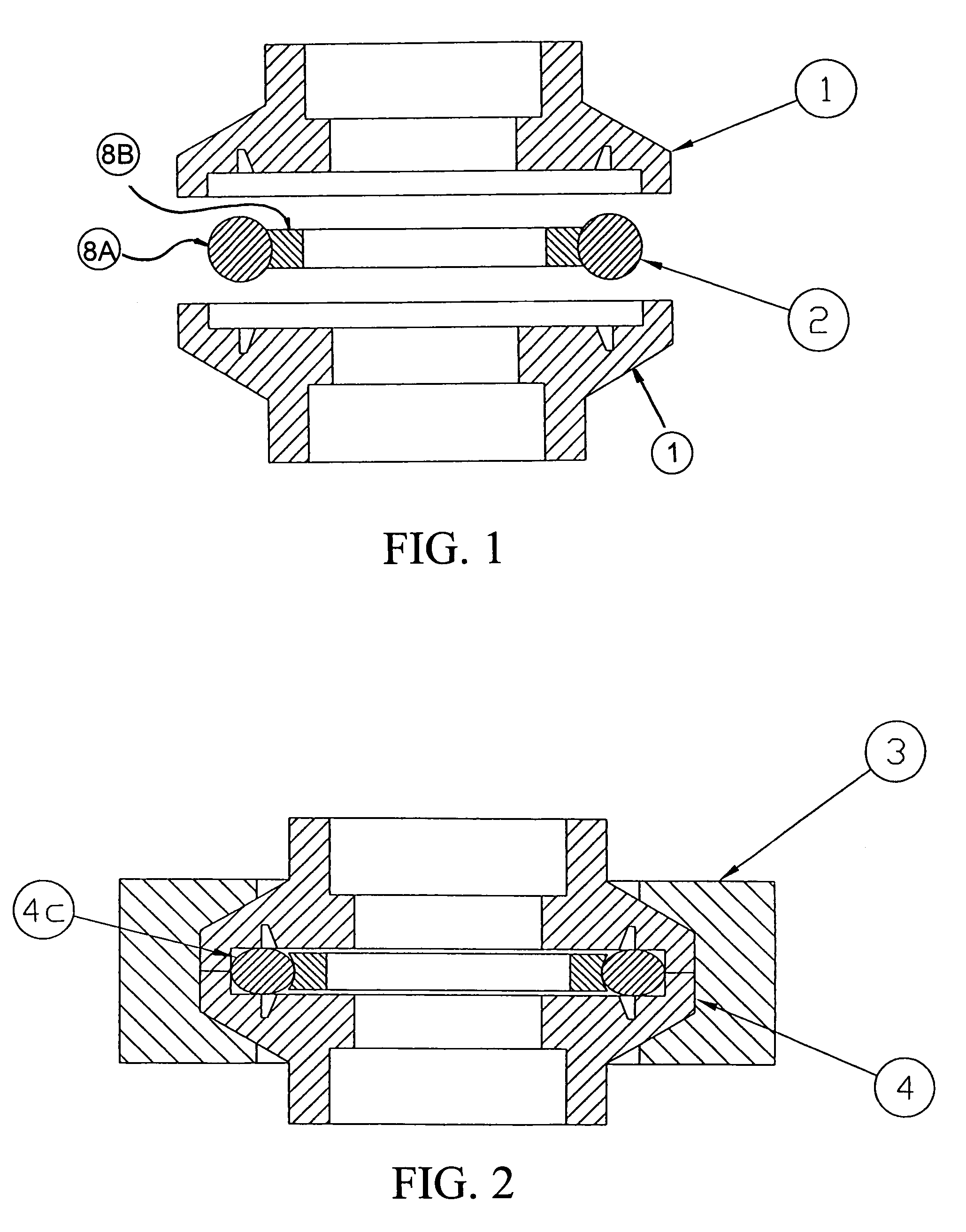 Methods and apparatus for flange sealing