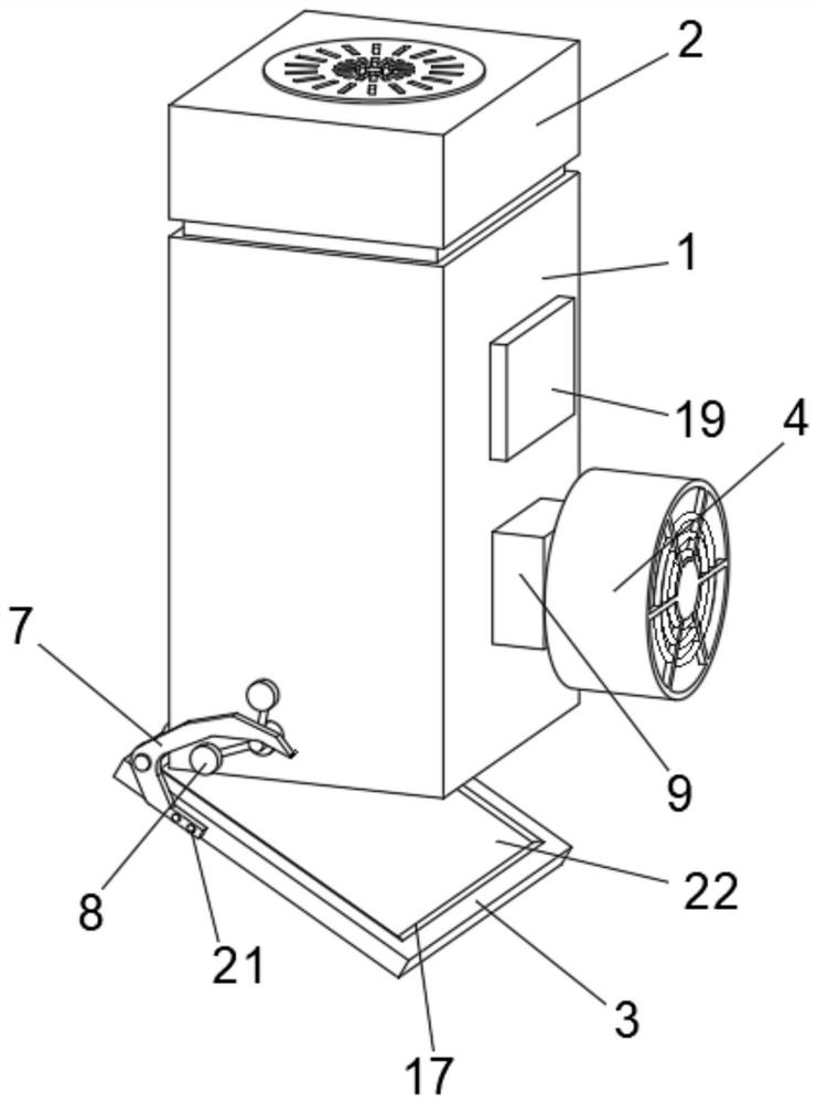 Intelligent ventilation device for building construction