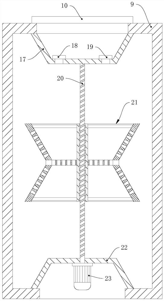 Chemical material dissolving device