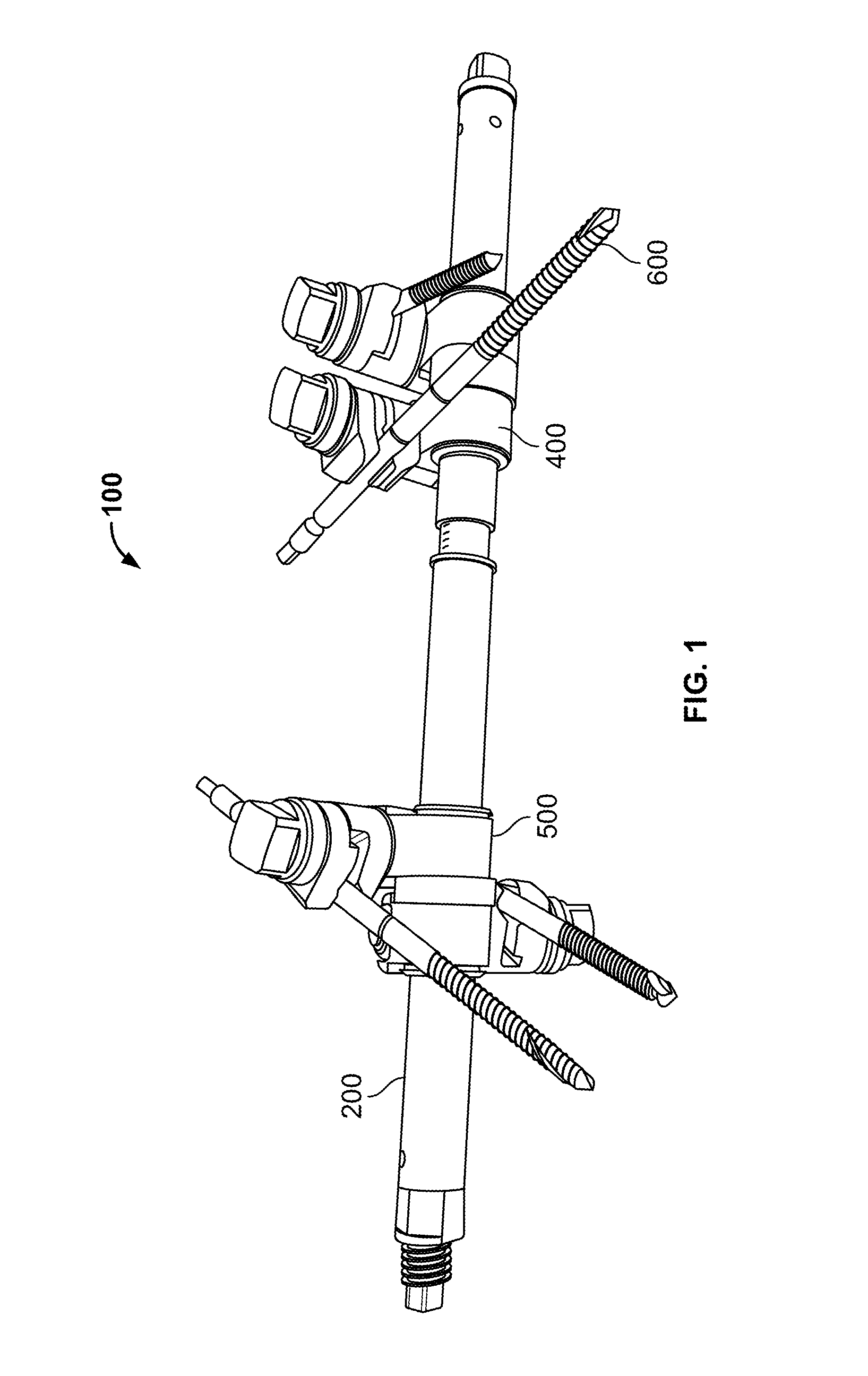 Distraction tube with wire clamp