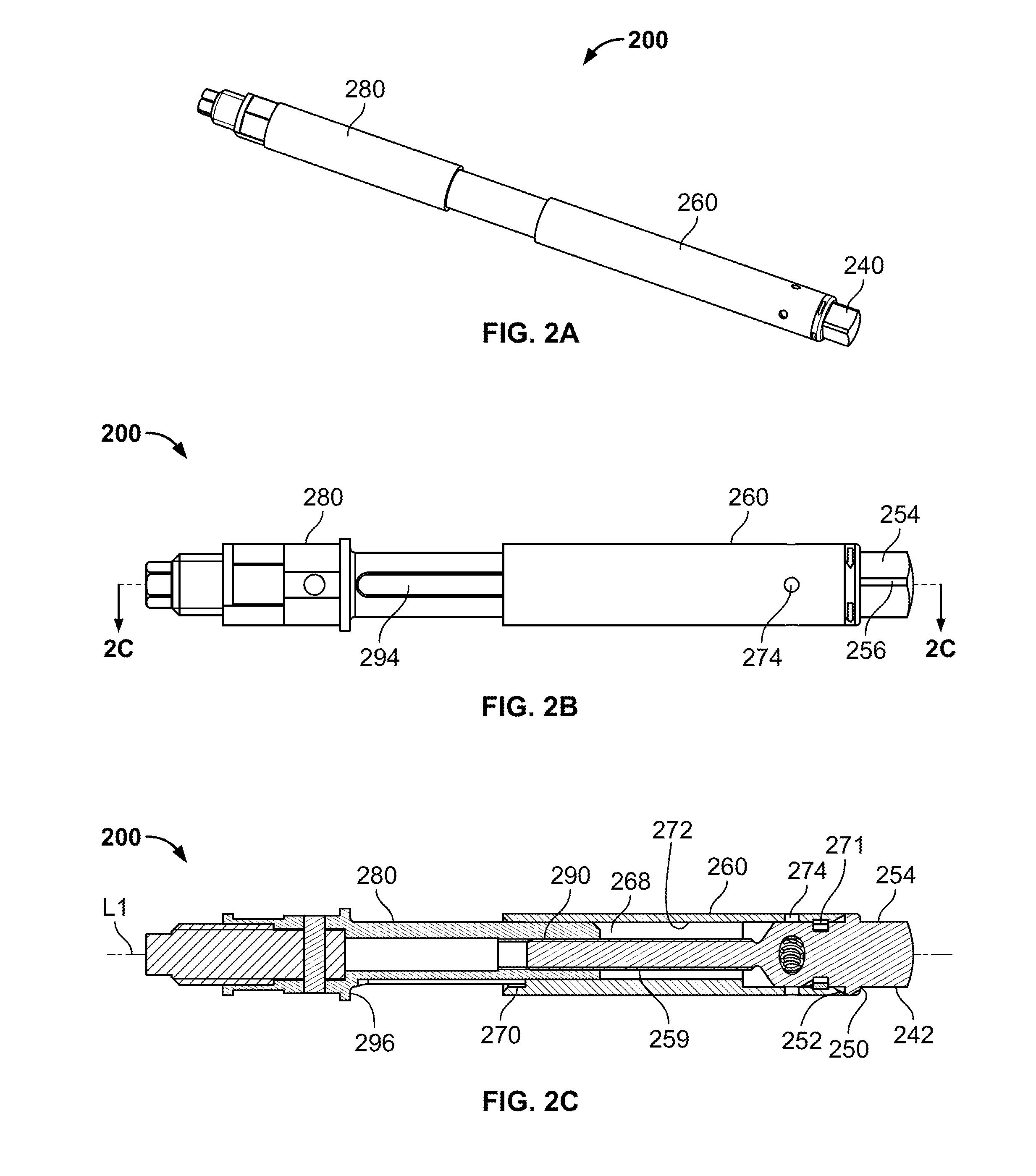 Distraction tube with wire clamp