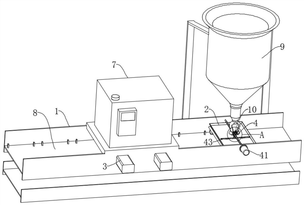 Efficient and automatic drying system for food processing production line