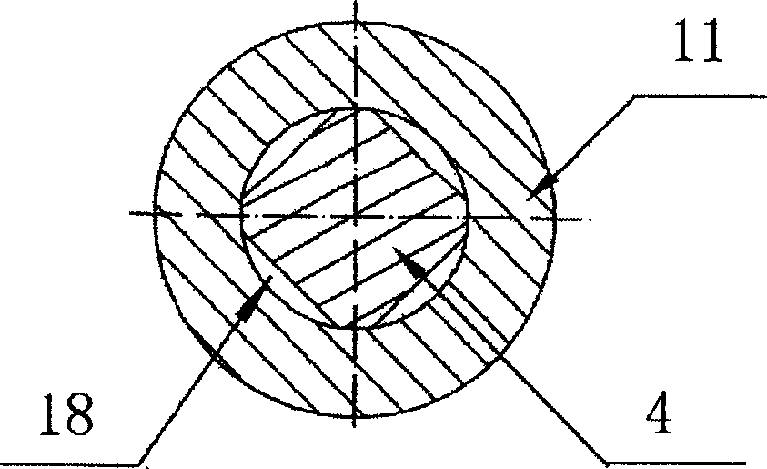 Pilot operated axial flow valve