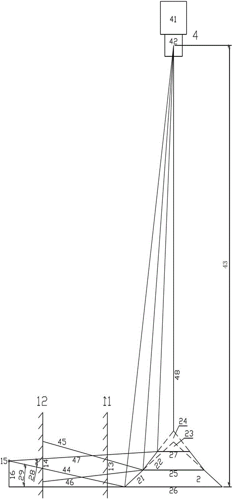 A stereoscopic imaging method for panoramic image pairs in a hole