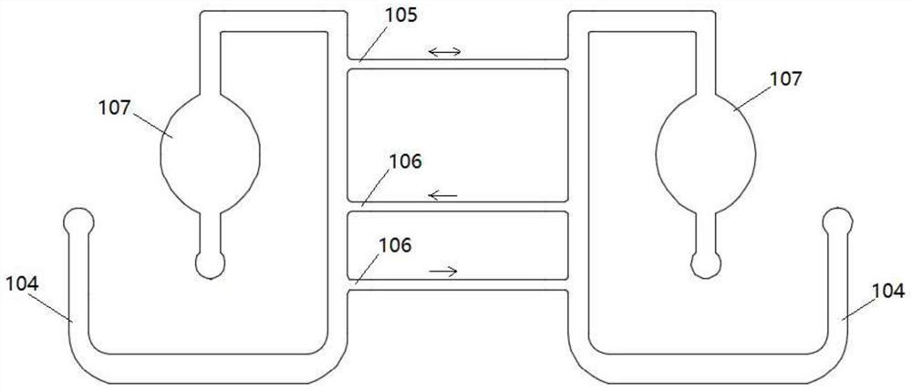 Micro-fluidic chip of multi-fetal placenta vascular anastomosis model, system and use method