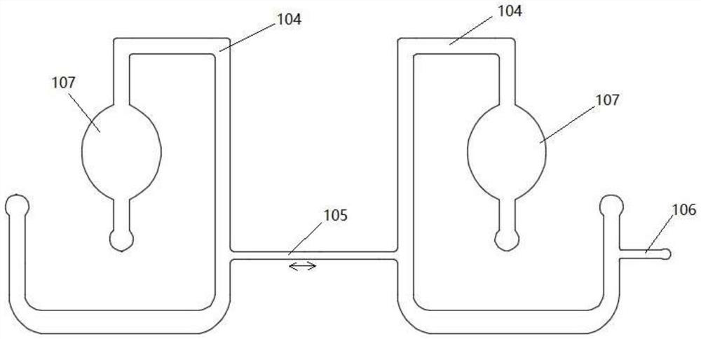 Micro-fluidic chip of multi-fetal placenta vascular anastomosis model, system and use method