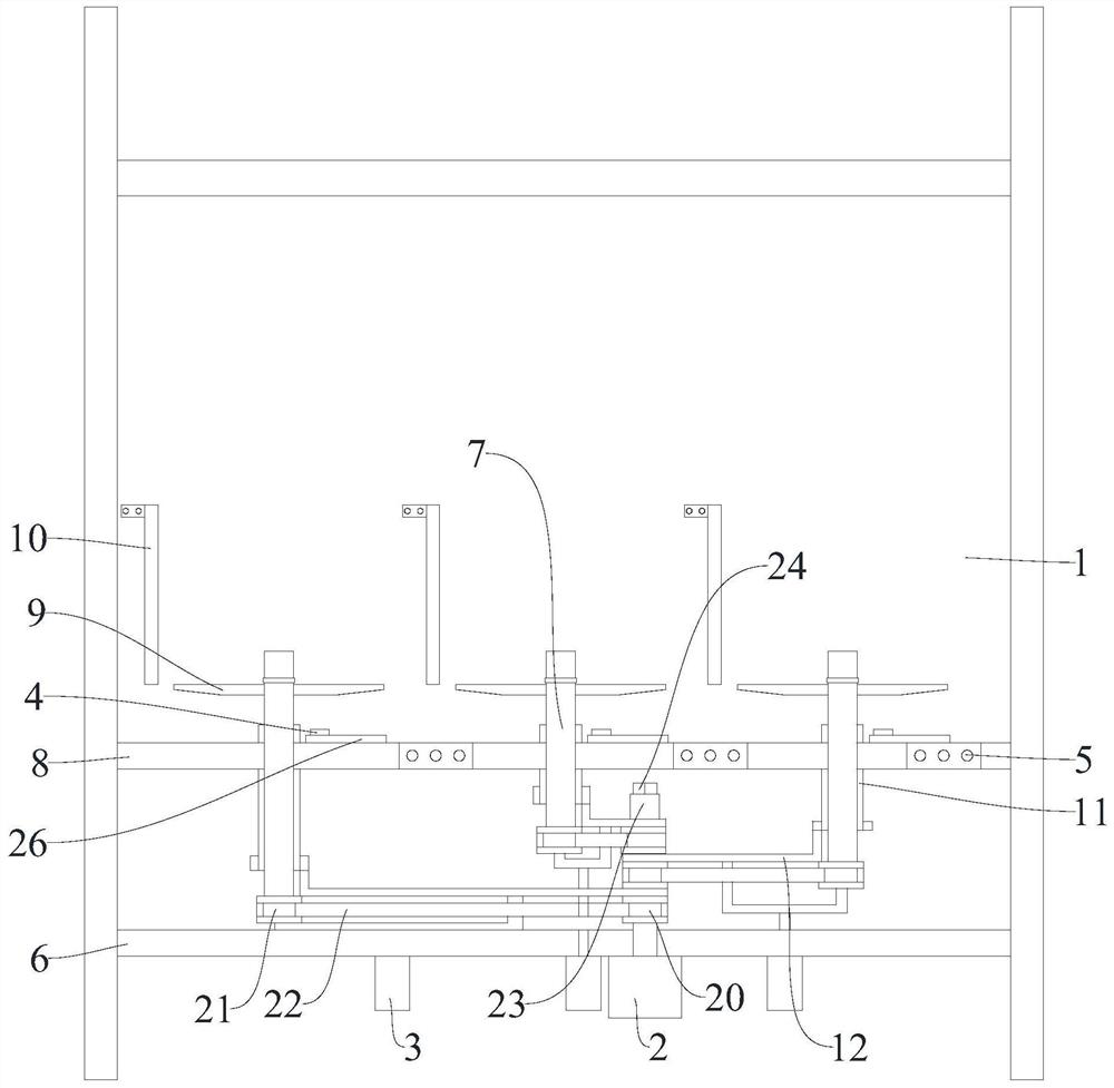 A structurally adjustable early warning device for twisting machines