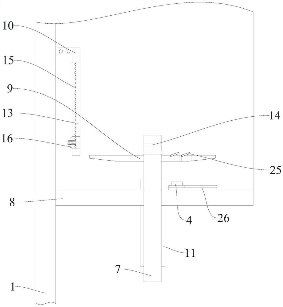 A structurally adjustable early warning device for twisting machines