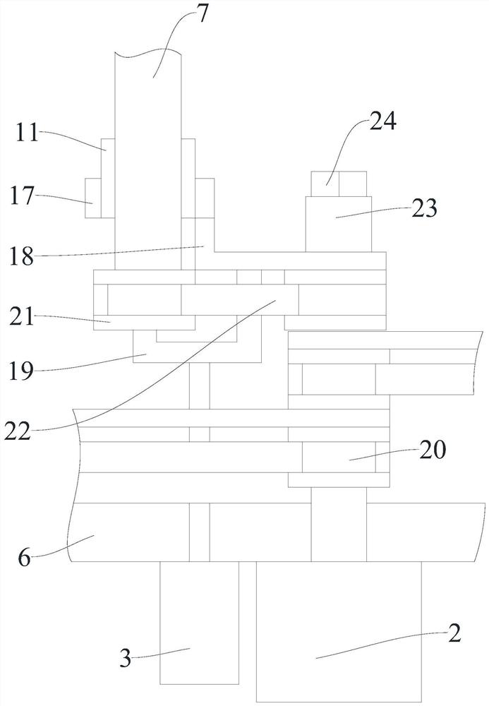 A structurally adjustable early warning device for twisting machines