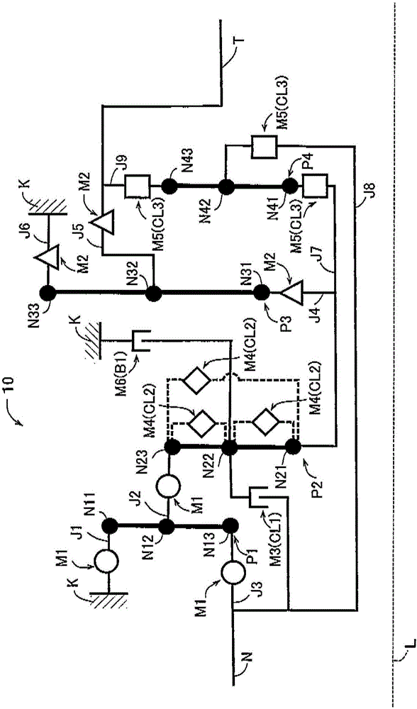 Automatic transmission device for vehicle