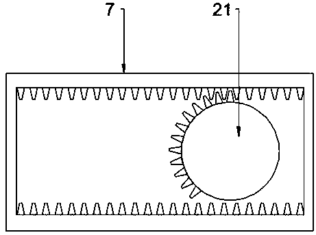 Slitting machine device self-adaption calibration structure