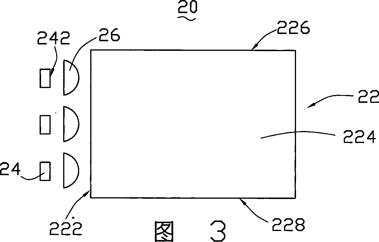 Backlight module set