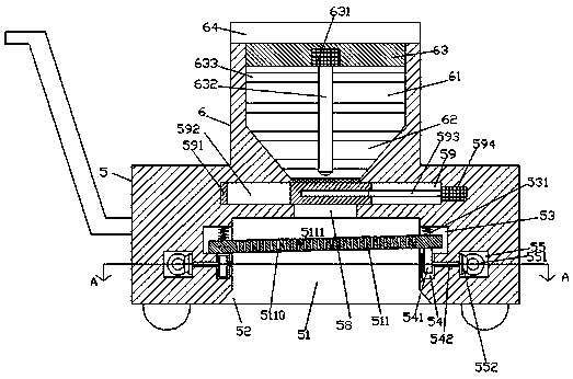 Feed feeding device for breeding