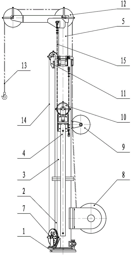 Manipulator device for seafloor drilling machine sampling pipe