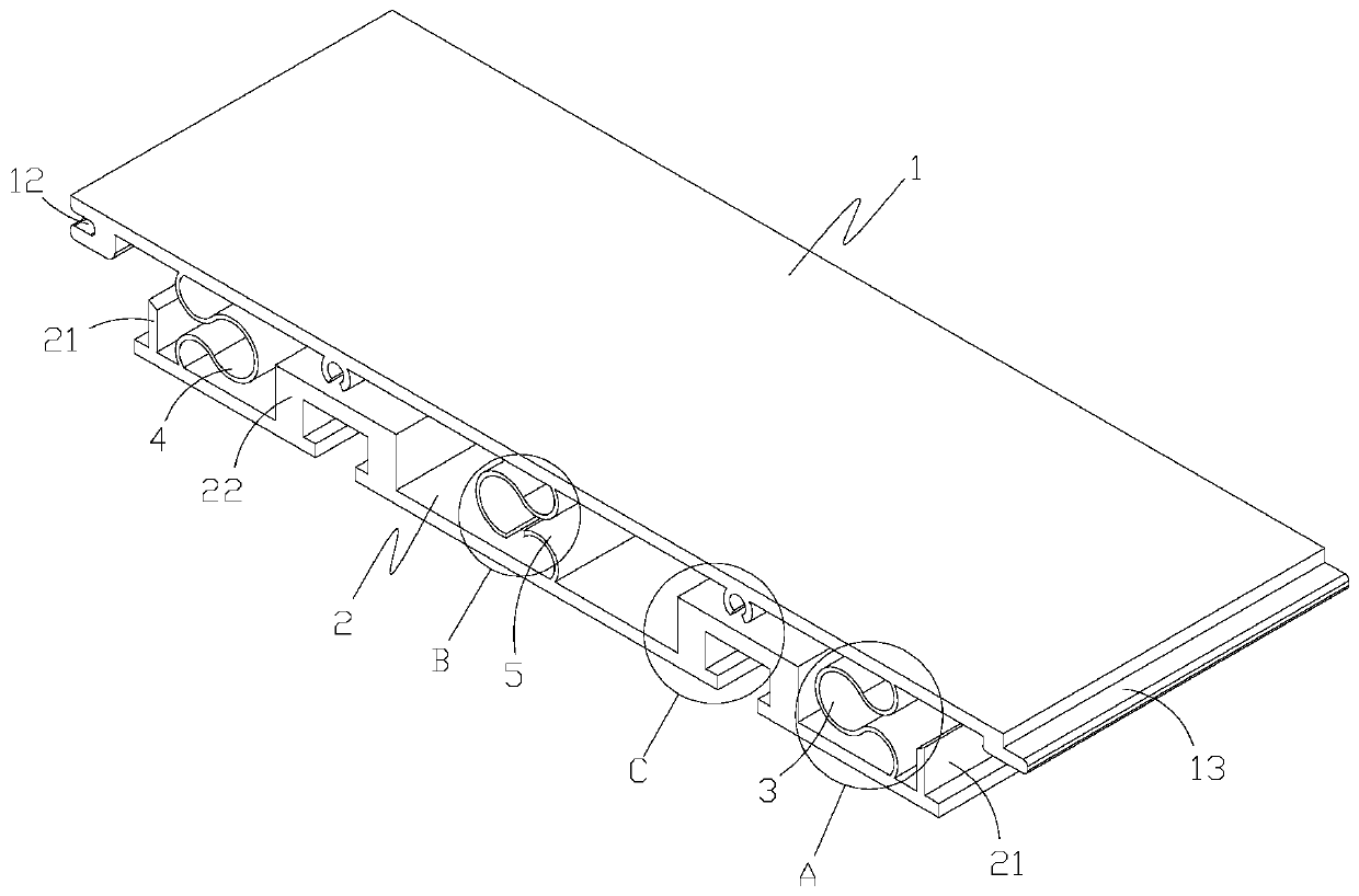 Floor substrate, floor assembly and floor