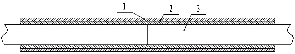 Method for embedded aluminum crimping of 19 steel strand wires of overhead conductor