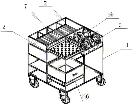 Multifunctional electrician practical training auxiliary platform and application method thereof