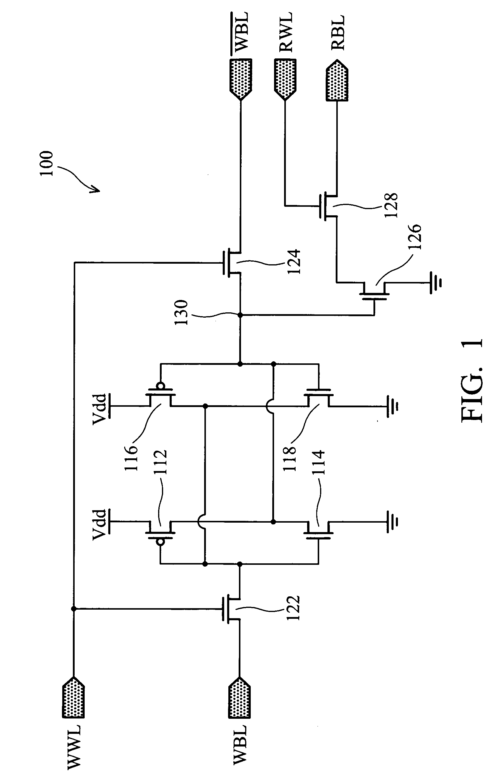 Output circuit of a memory and method thereof