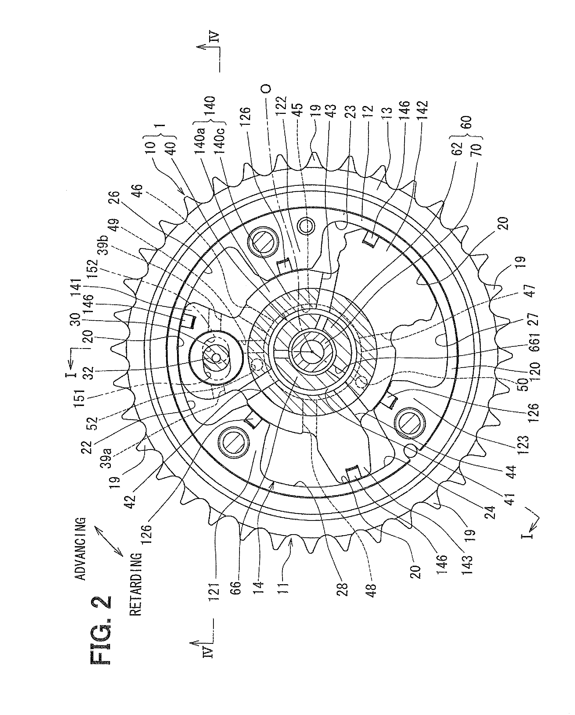 Valve timing control apparatus