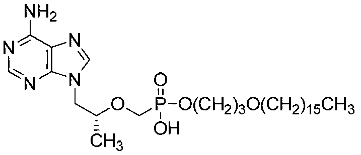 Tenofovir disoproxil compounds, and preparation method and application thereof in anti-virus aspects