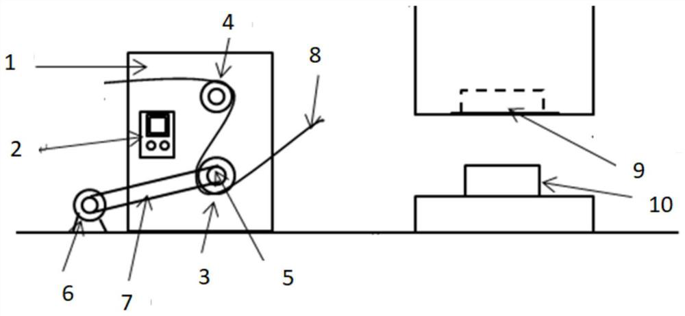 Aluminum-plastic film corner aluminum layer thickness testing method and cutting device thereof