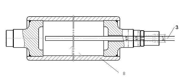 Process and device for flattening W-like arc-shaped magnesium alloy blank plate