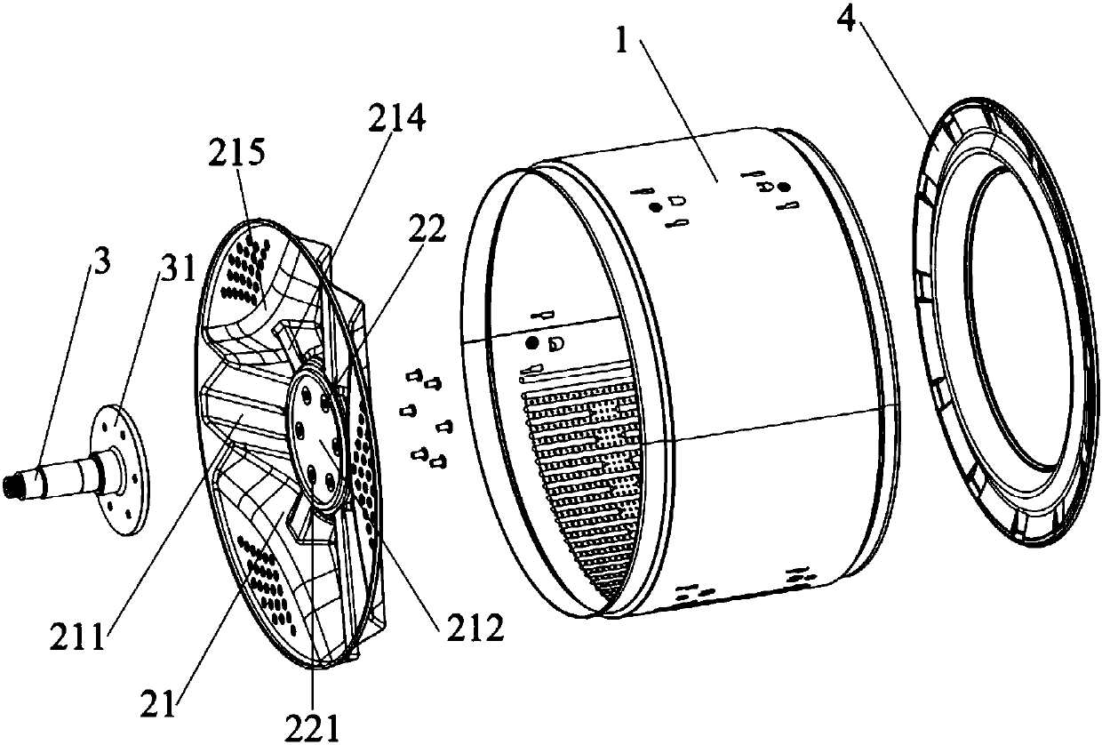 Inner drum for washing machine and washing machine