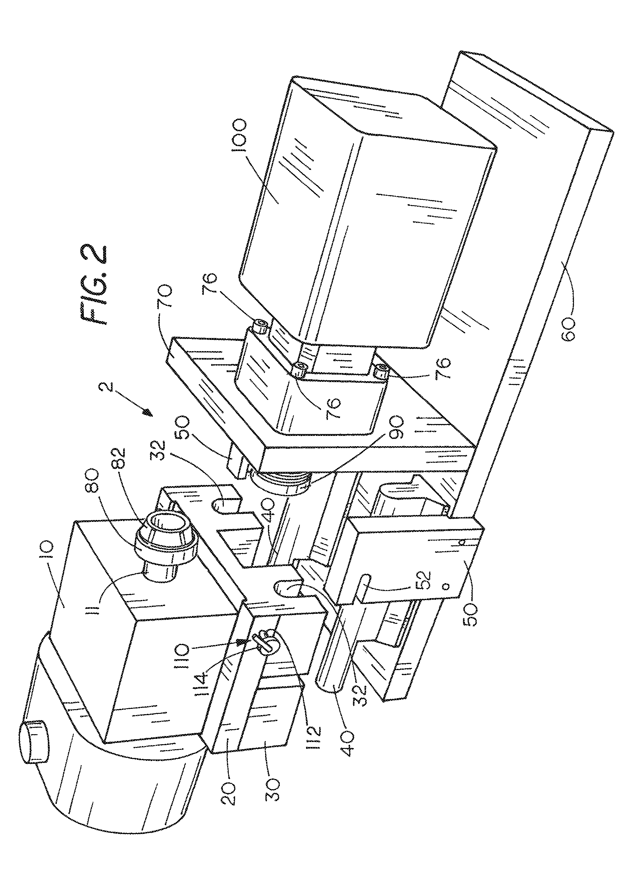 Quick-connect mounting apparatus for modular pump system or generator system